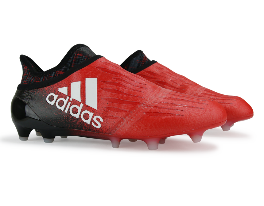 adidas Men's X 16+ PURECHAOS  FG Red/White/Core Black