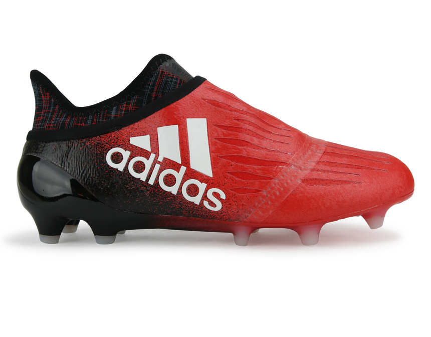 adidas Men's X 16+ PURECHAOS  FG Red/White/Core Black