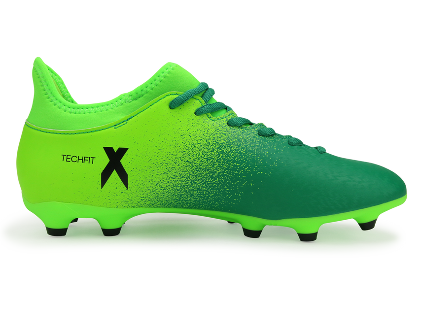 adidas Men's X 16.3 FG Solar Green/Core Black/Core Green