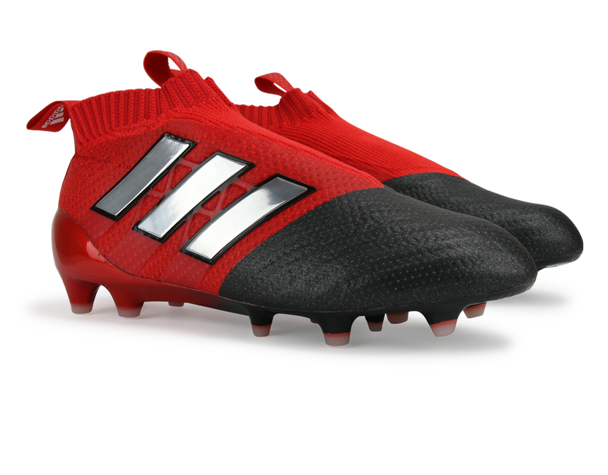 adidas Kids ACE 17.1 PURECONTROL FG Red/White/Core Black – Azteca