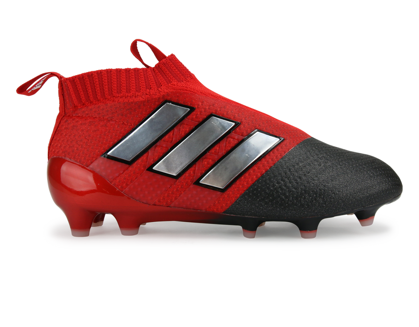 シューズ adidas ACE17.1 adidas Kids ACE 17.1 PURECONTROL FG Red/White/Core Black – Azteca