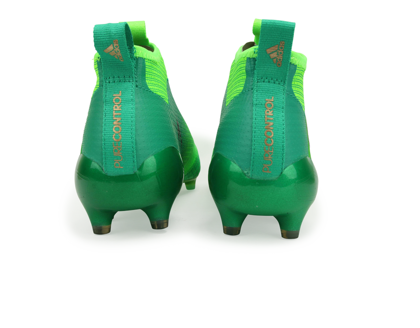 adidas Men's ACE 17+ Purecontrol FG Solar Green/Core Green/Black