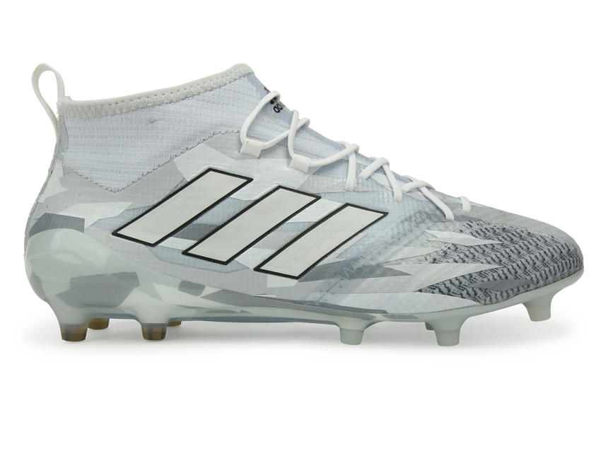 adidas Men's ACE 17.1 Primeknit FG White/Core Black – Azteca Soccer