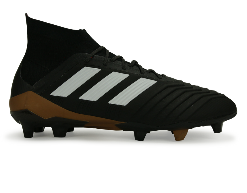 adidas Men's Predator 18.1 FG Core Black/White