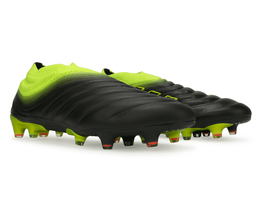 シューズ adidas - adidas COPA 19+ TR LIMITED COLLECTION 26 adidas Men's Copa 19+ FG Core Black/Solar Yellow – Azteca Soccer