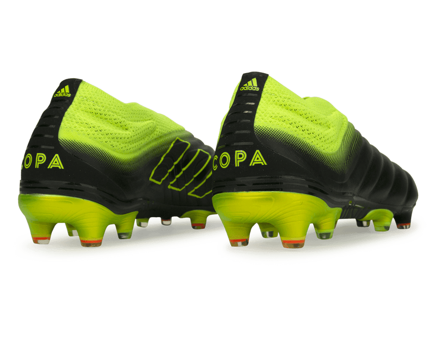 adidas Men's Copa 19+ FG Core Black/Solar Yellow – Azteca Soccer adidas Men's Copa 19+ FG Core Black/Solar Yellow – Azteca Soccer