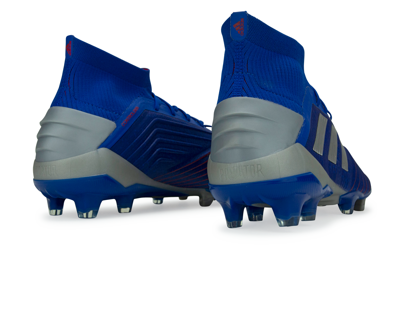 adidas Men s Predator 19.1 FG Bold Blue Silver Metallic