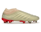 adidas Men's Copa 19+ FG Off White/Solar Red