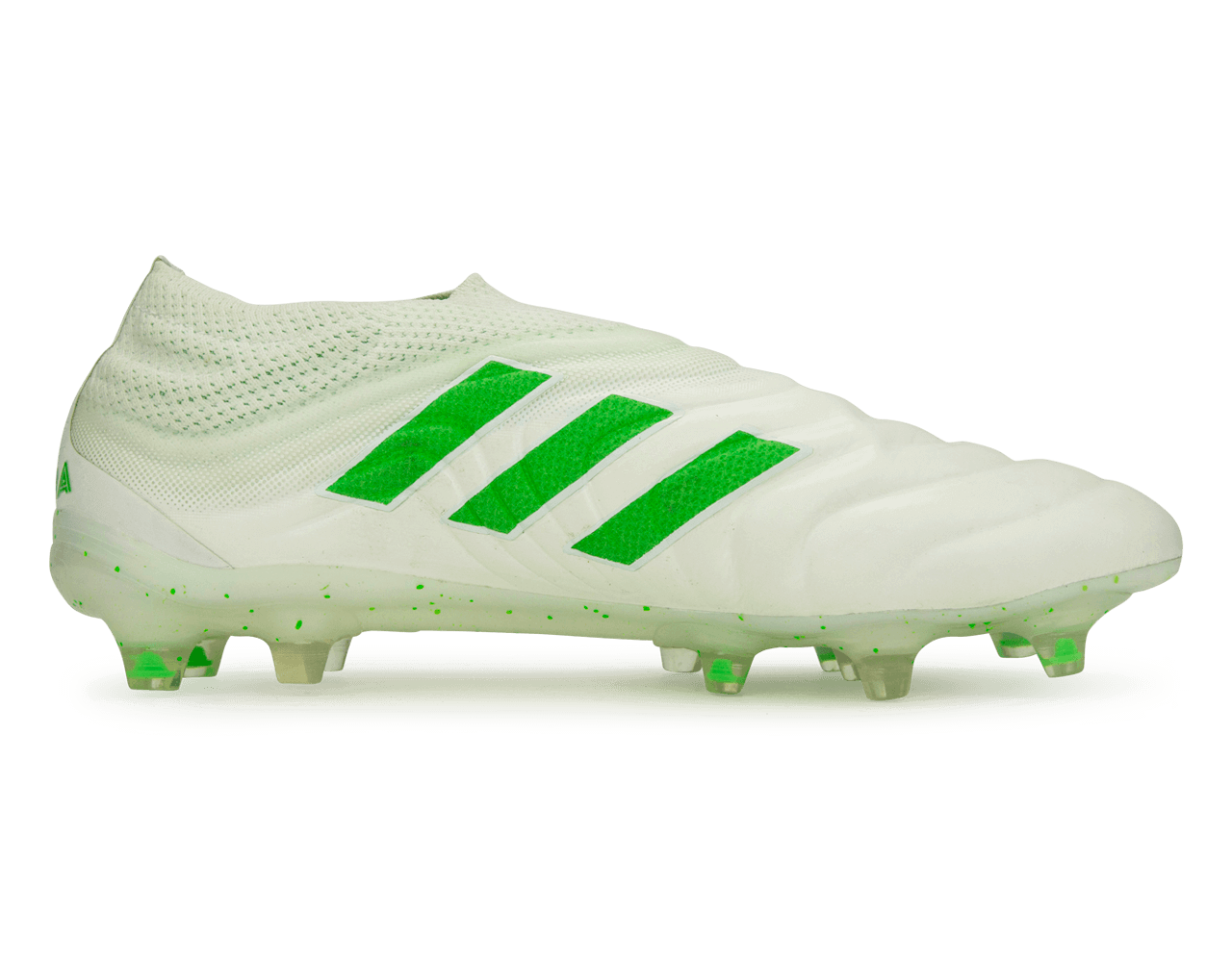 adidas Men s Copa 19 FG White Cloud Solar Lime Azteca Soccer