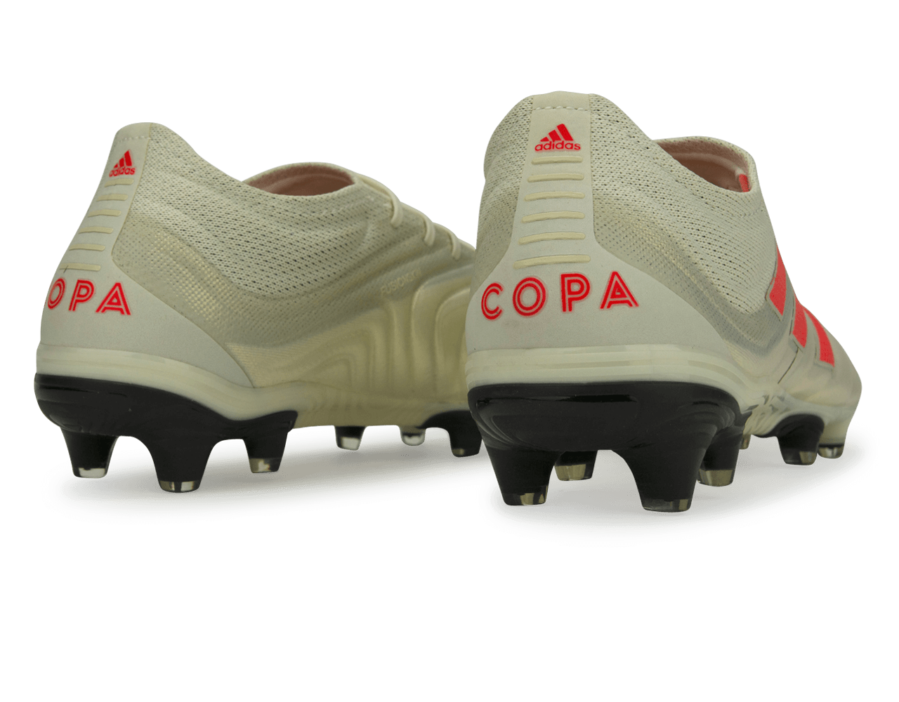 adidas Men's Copa 19.1 FG White/Solar Red/Core Black – Soccer