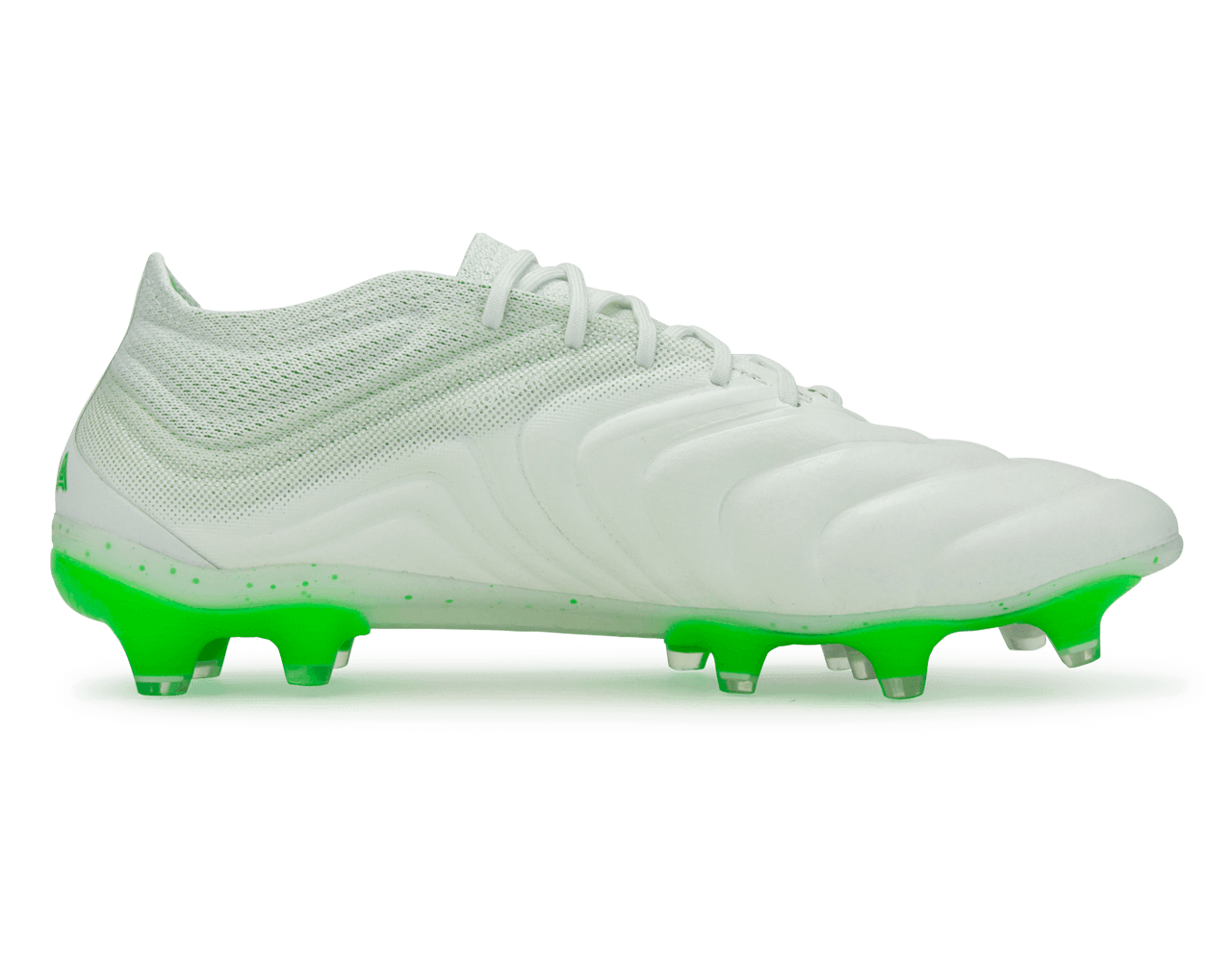 adidas Men s Copa 19.1 FG Cloud White Solar Lime Azteca Soccer