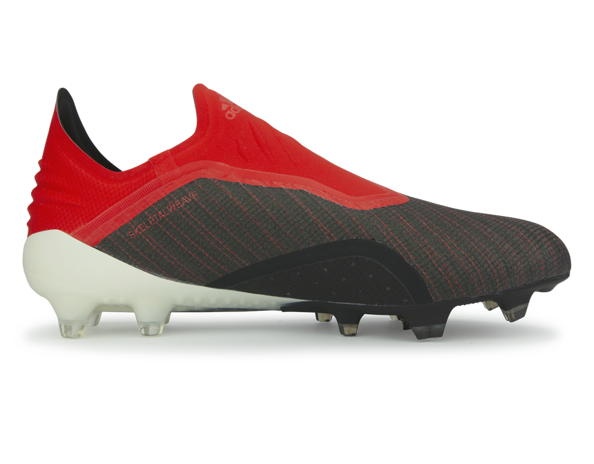 adidas Men's X 18+ FG Core Black/Active Red