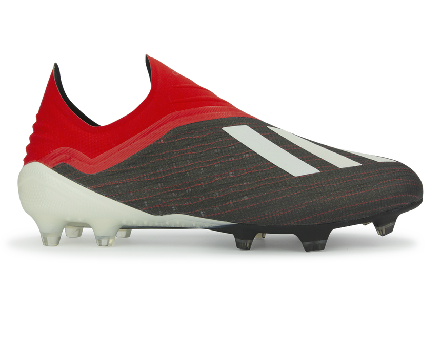 adidas Men's X 18+ FG Core Black/Active Red