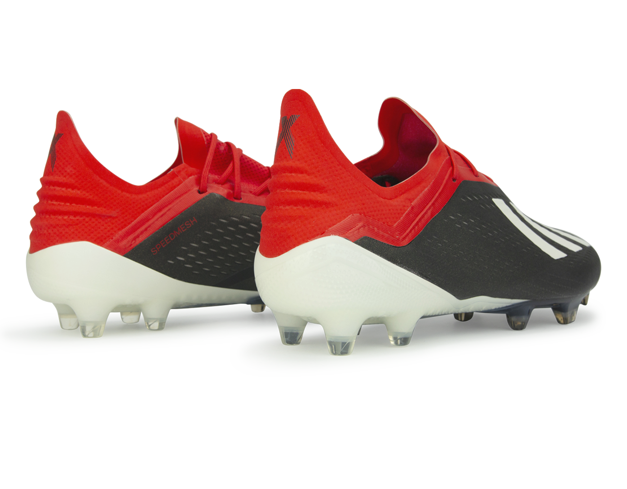 adidas Men s X 18.1 FG Core Black Active Red