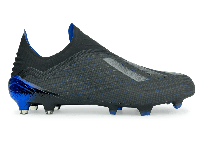 adidas Men's X 18+ FG Core Black/Bold Blue – Azteca Soccer