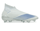 adidas Men's Predator 19+ FG White/Bold Blue