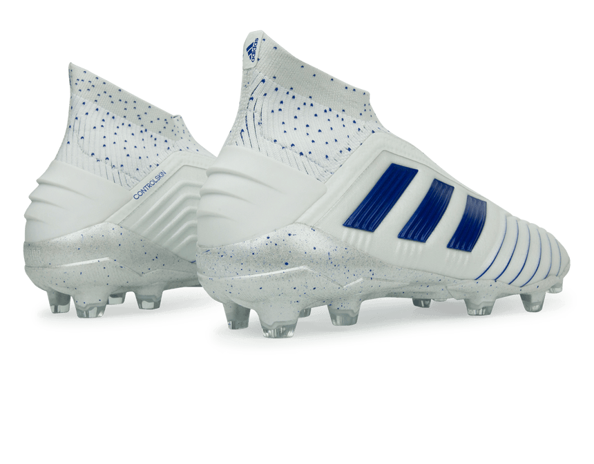 adidas Men's Predator 19+ FG White/Bold Blue