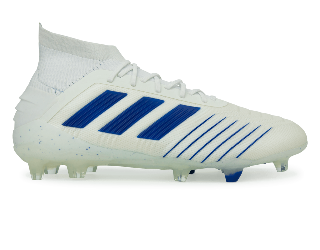 adidas Men's Predator 19.1 White/Bold Blue – Azteca Soccer