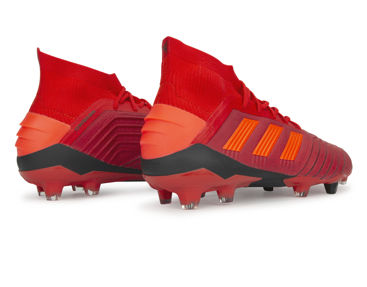 adidas Men s Predator 19.1 FG Active Red Solar Red Azteca Soccer