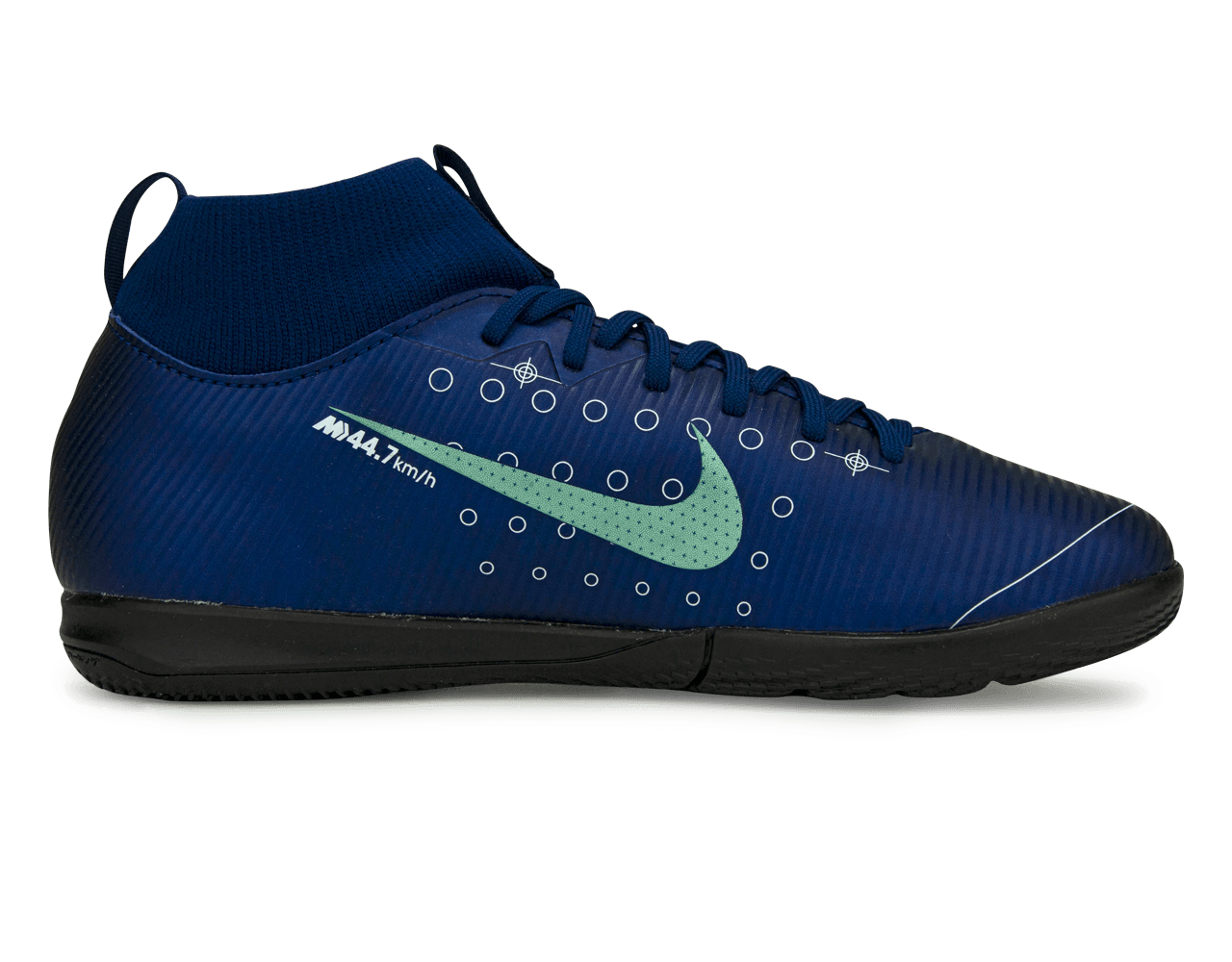 Nike kids' mercurial superfly 7 club indoor soccer shoes Clearance