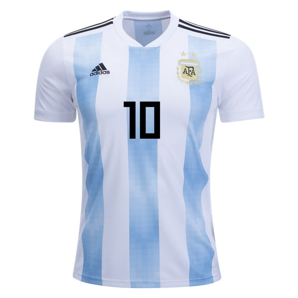 adidas Men's Argentina 18/19 Lionel Messi Home Jersey