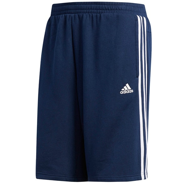 adidas Men's Essentials 3-Stripe Shorts Collegiate Navy/White