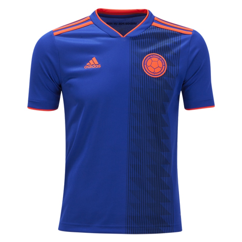 adidas Kids Colombia 18/19 Away Jersey Bold Blue/Solar Red