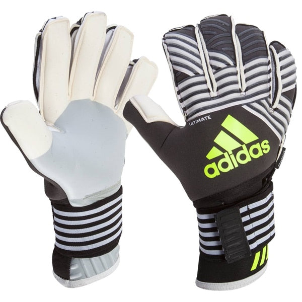 adidas ACE Ultimate Goalkeeper Gloves Black/White/Solar Yellow – Azteca Soccer