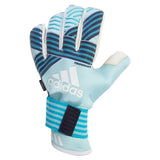 adidas ACE Trans Fingersave Goalkeeper Gloves Energy Aqua/Energy Blue/Legend Ink