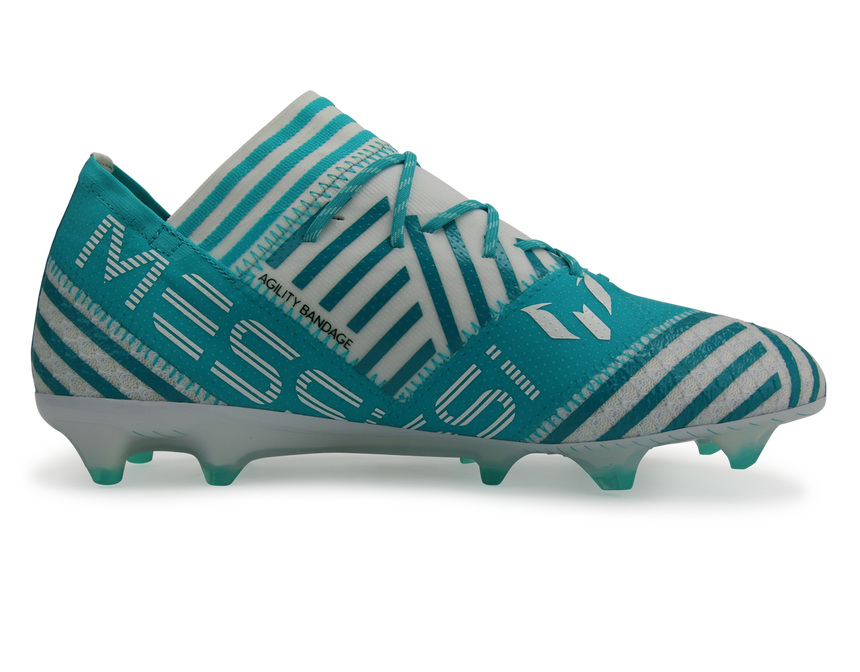 adidas Messi 17.1スパイク adidas Men's Nemeziz Messi 17.1 FG White/Legend Ink/Energy Blue