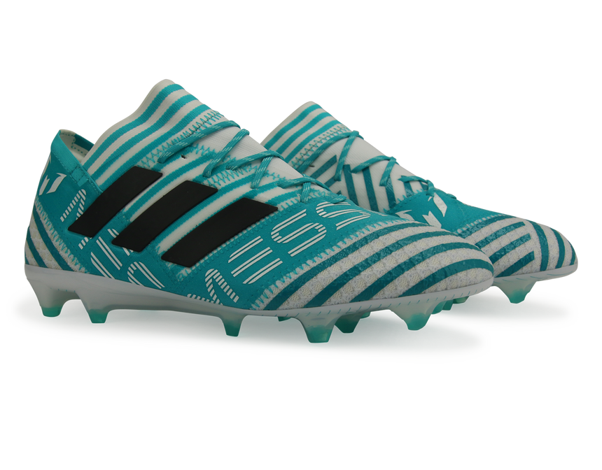 adidas Men's Nemeziz Messi 17.1 FG White/Legend Ink/Energy Blue adidas Men's Nemeziz Messi 17.1 FG White/Legend Ink/Energy Blue