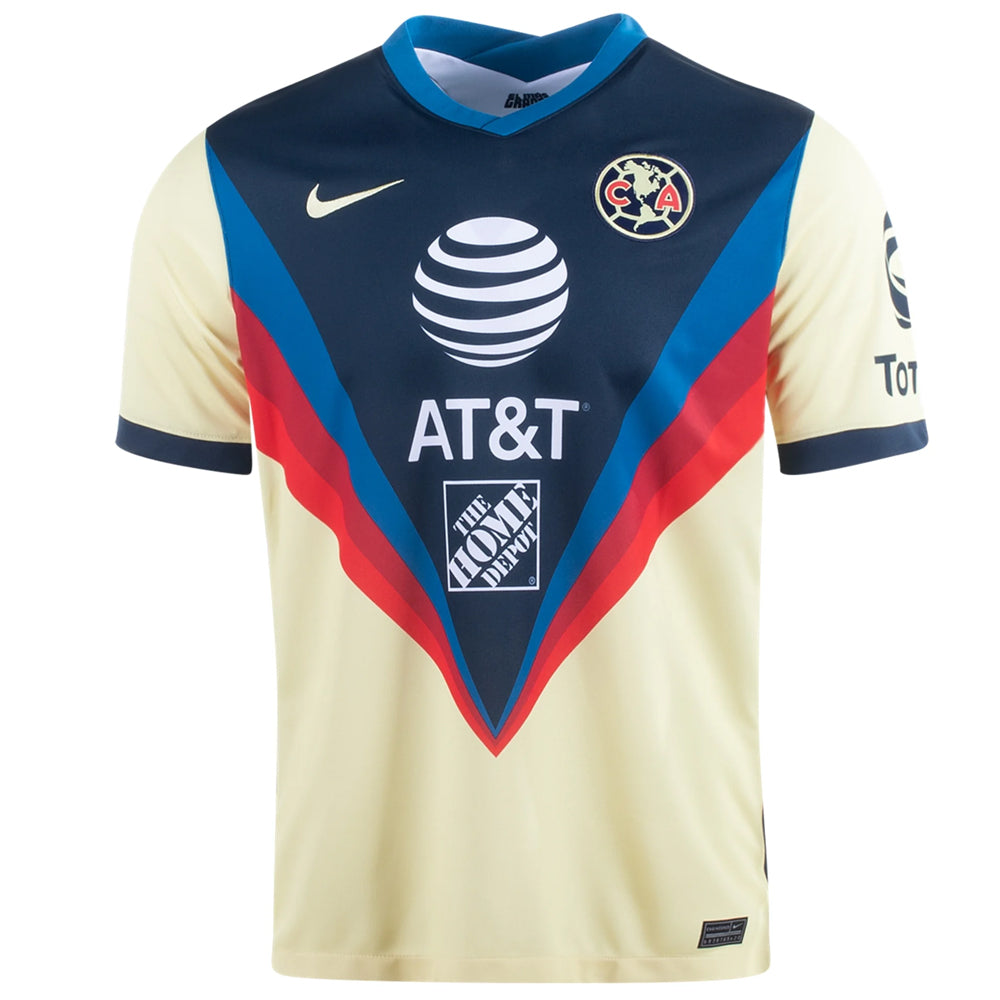 Nike Men's Club America 2020 Away Jersey Armory Navy/White Front
