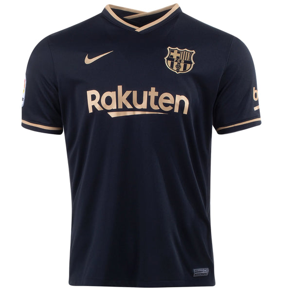 Barcelona Nike Youth 2020/21 Away Kit - Black/Gold