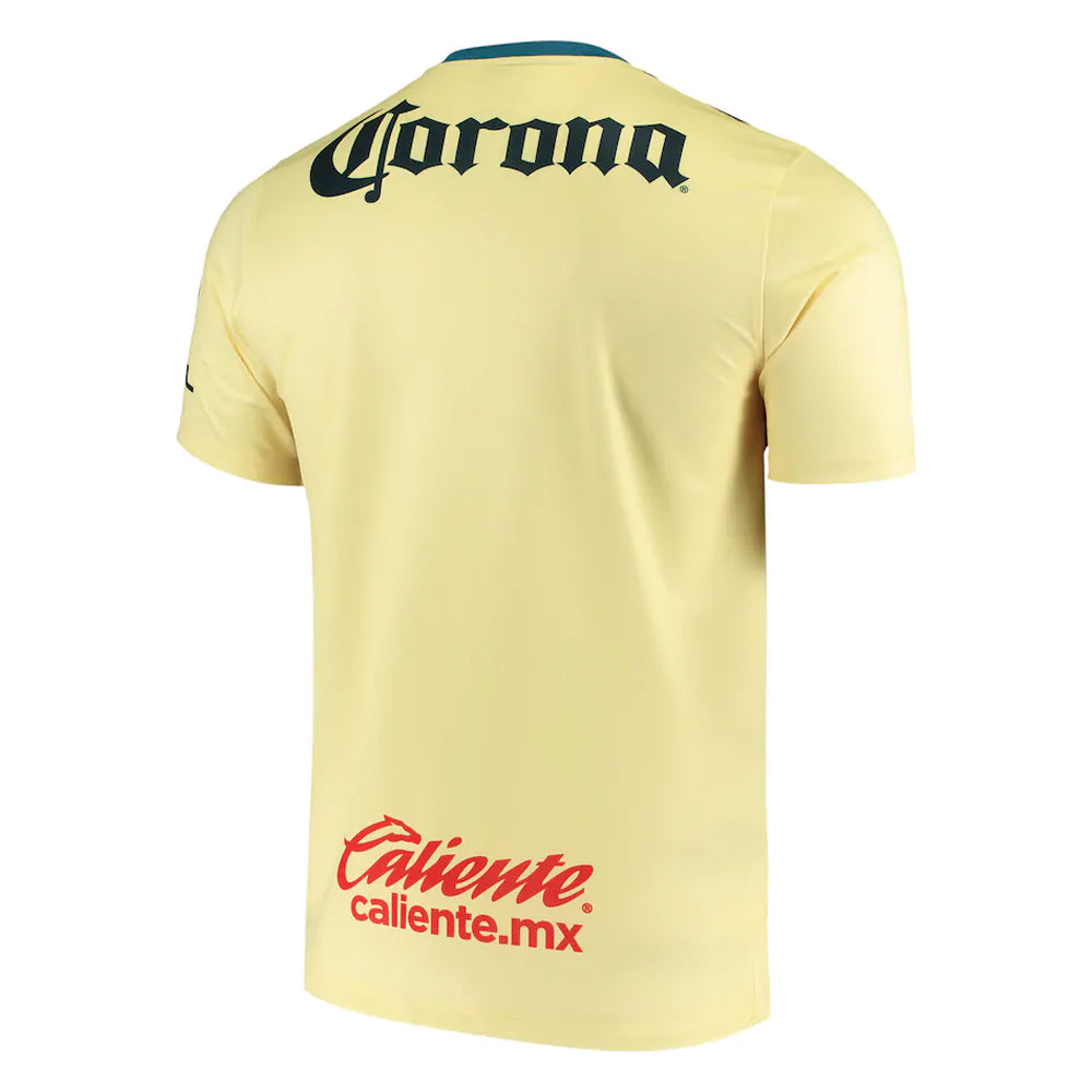 Nike Men's Club America 2021/22 Home Jersey - Lemon Chiffon/Armory Navy