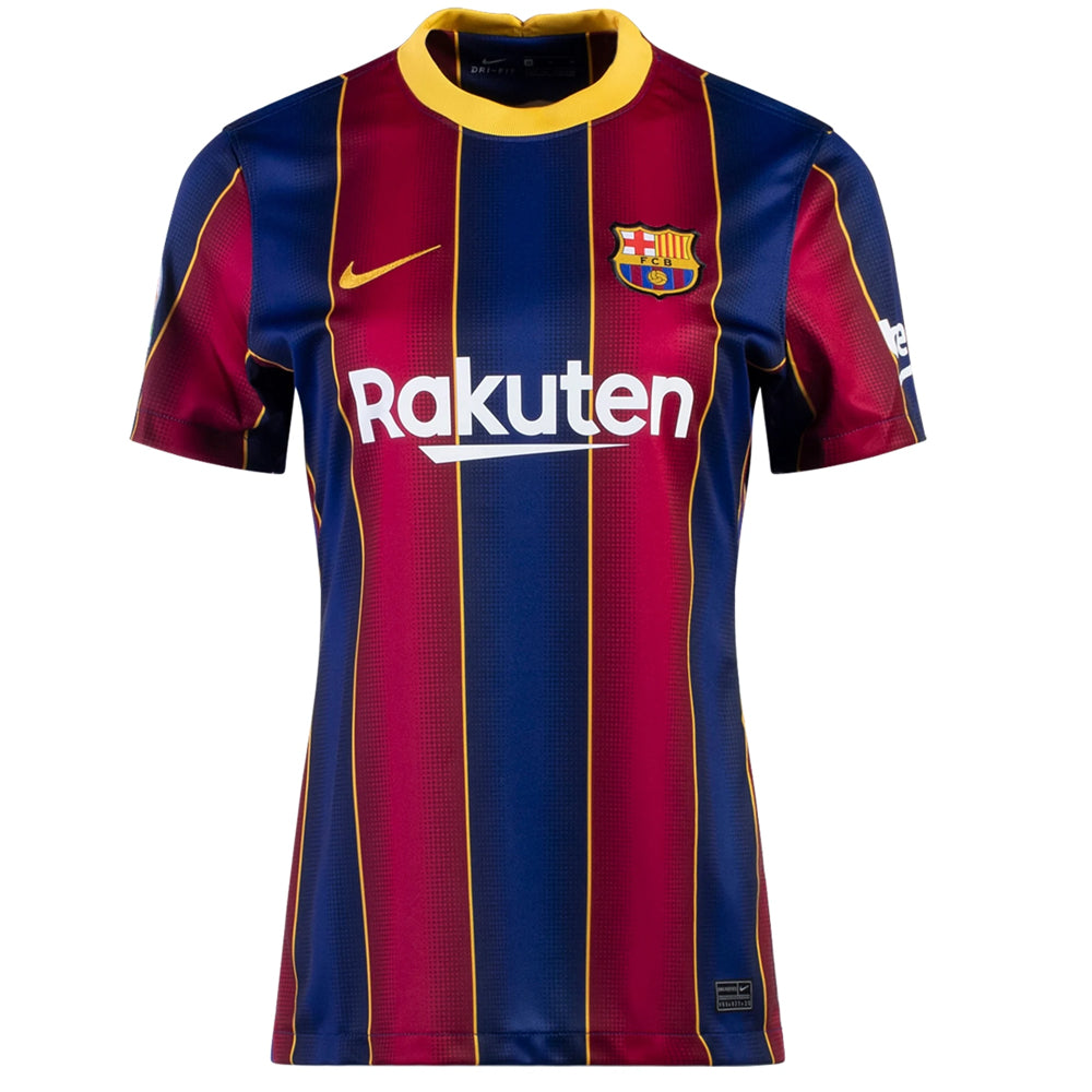 NIKE LIONEL MESSI FC BARCELONA YOUTH HOME JERSEY 2020/21 –