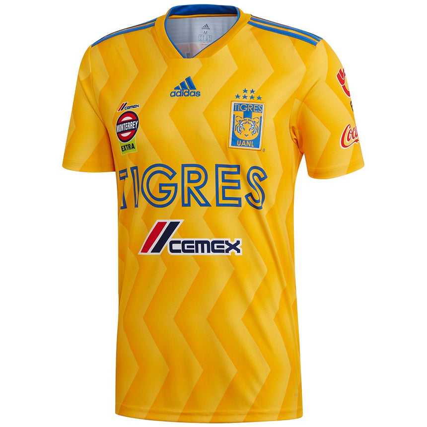 adidas Tigres UANL Men's Home Stadium 2018/19 Jersey