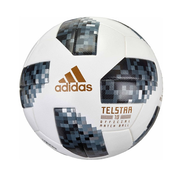 Duque Cierto oxígeno adidas FIFA World Cup Telstar 18 Official Match Ball White/Black/Metal –  Azteca Soccer