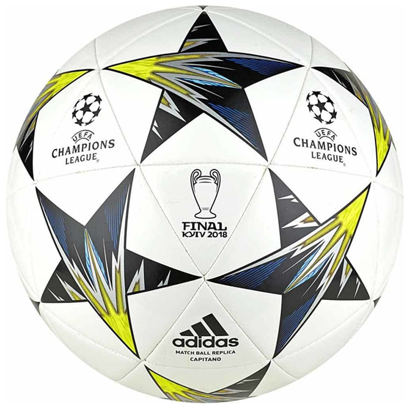 adidas Capitano Soccer Ball White/Black/Yellow – Soccer
