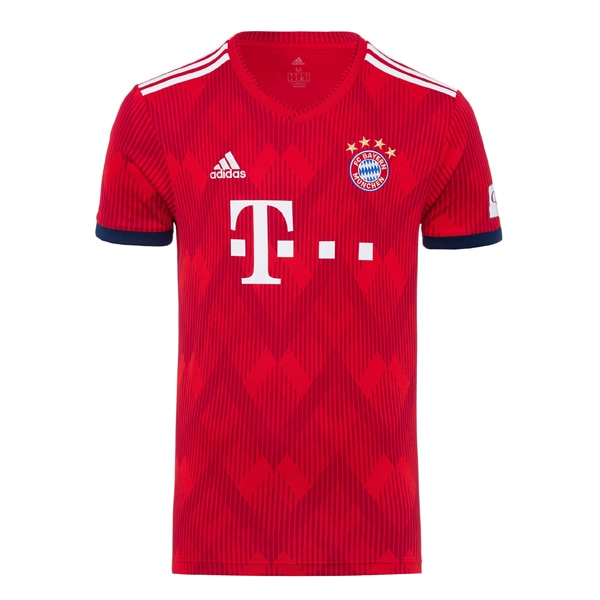 adidas Men's FC Bayern 18/19 Home Jersey True Red/Strong Red/White