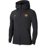 Nike Men's FC Barcelona Tech Pack Hoodie Dark Smoke Grey/Cabana