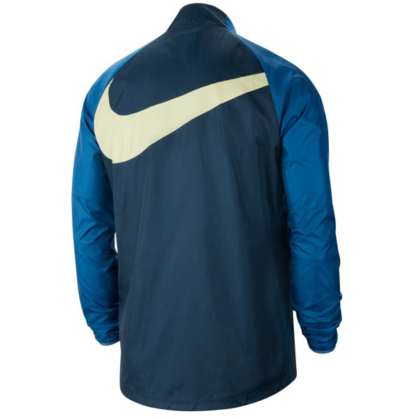 Nike Men's Club America Academy AWF Jacket Industial Blue/Lemon Chiffon