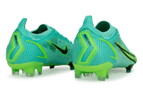 Nike Men's Mercurial Vapor 14 Elite FG Turquoise/Lime Rear