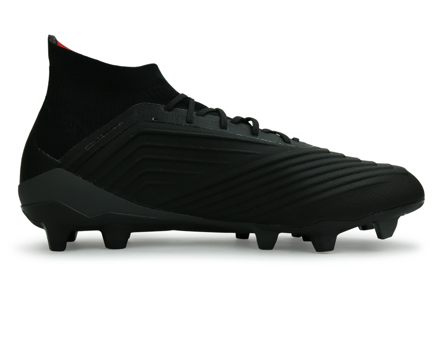 adidas Men's Predator 18.1 FG Core Black/Real Coral