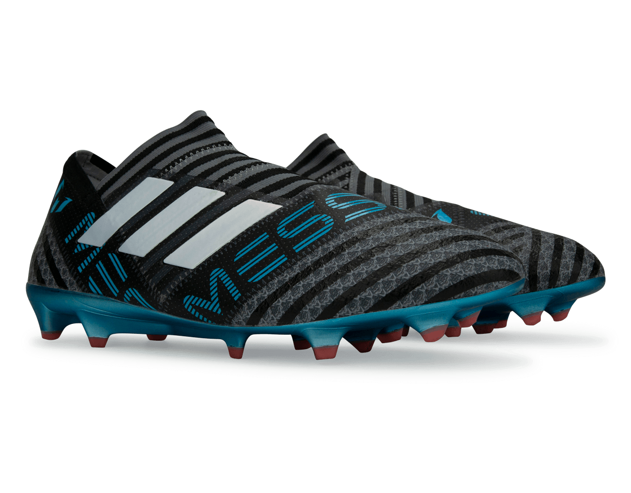 adidas Men s Nemeziz Messi 17 FG Grey White Core Black 8.5