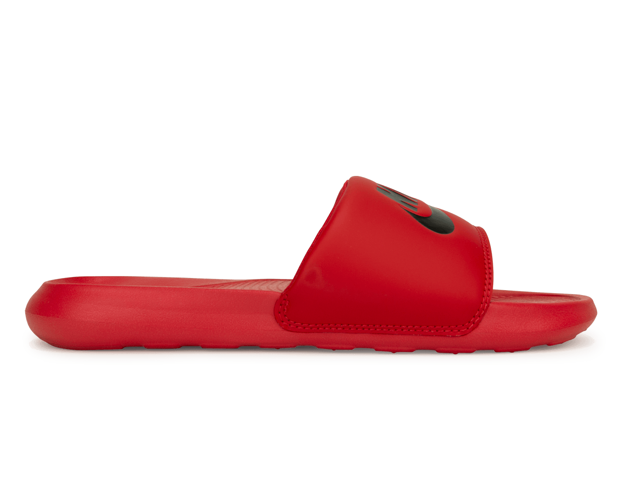 Nike Men's Victori One Sandal Red/Black Front