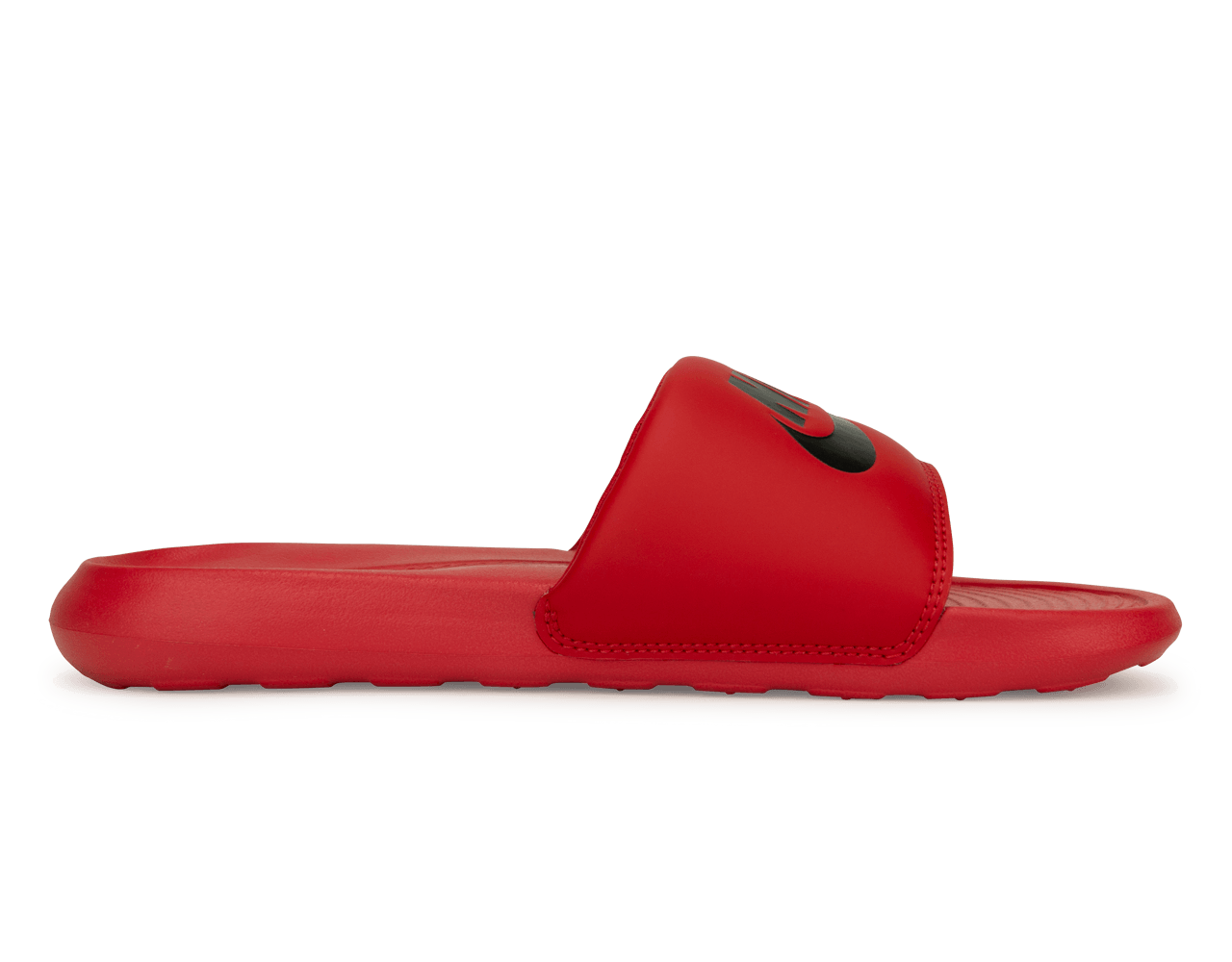 Nike Men's Victori One Sandal Red/Black Side