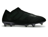adidas Men's Nemeziz 17+ 360 Agility FG Core Black/Hi-Res Green