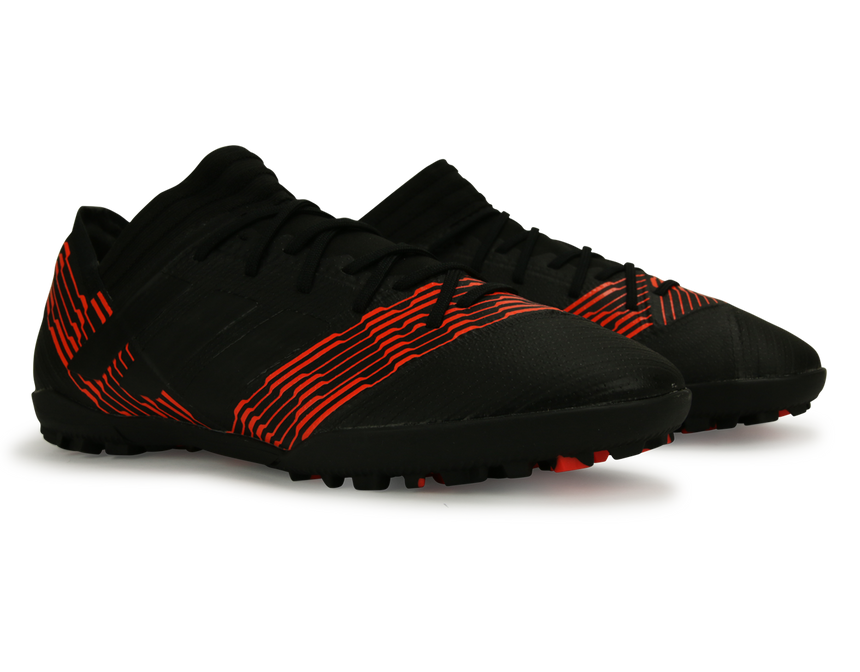 adidas Men's Nemeziz Tango 17.3 Turf Soccer Shoes Core Black/Soa
