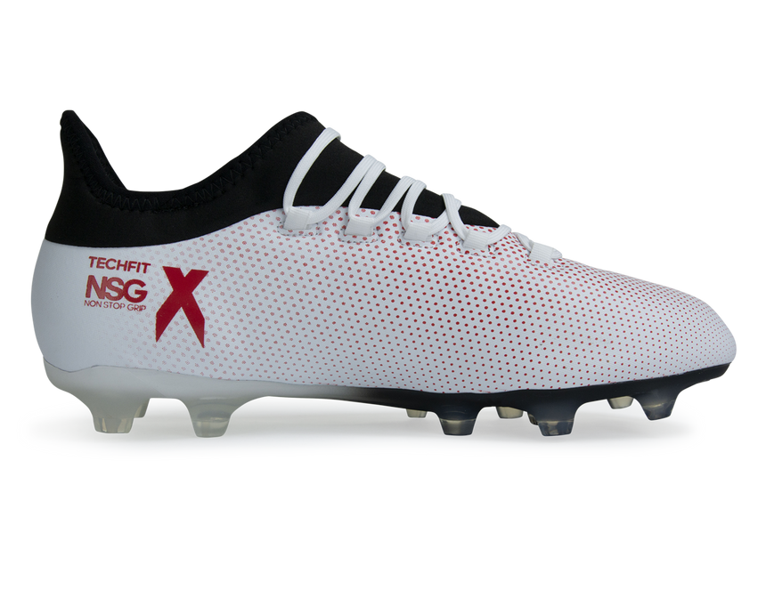 adidas Men's X 17.2 FG White/Real Coral/Core Black