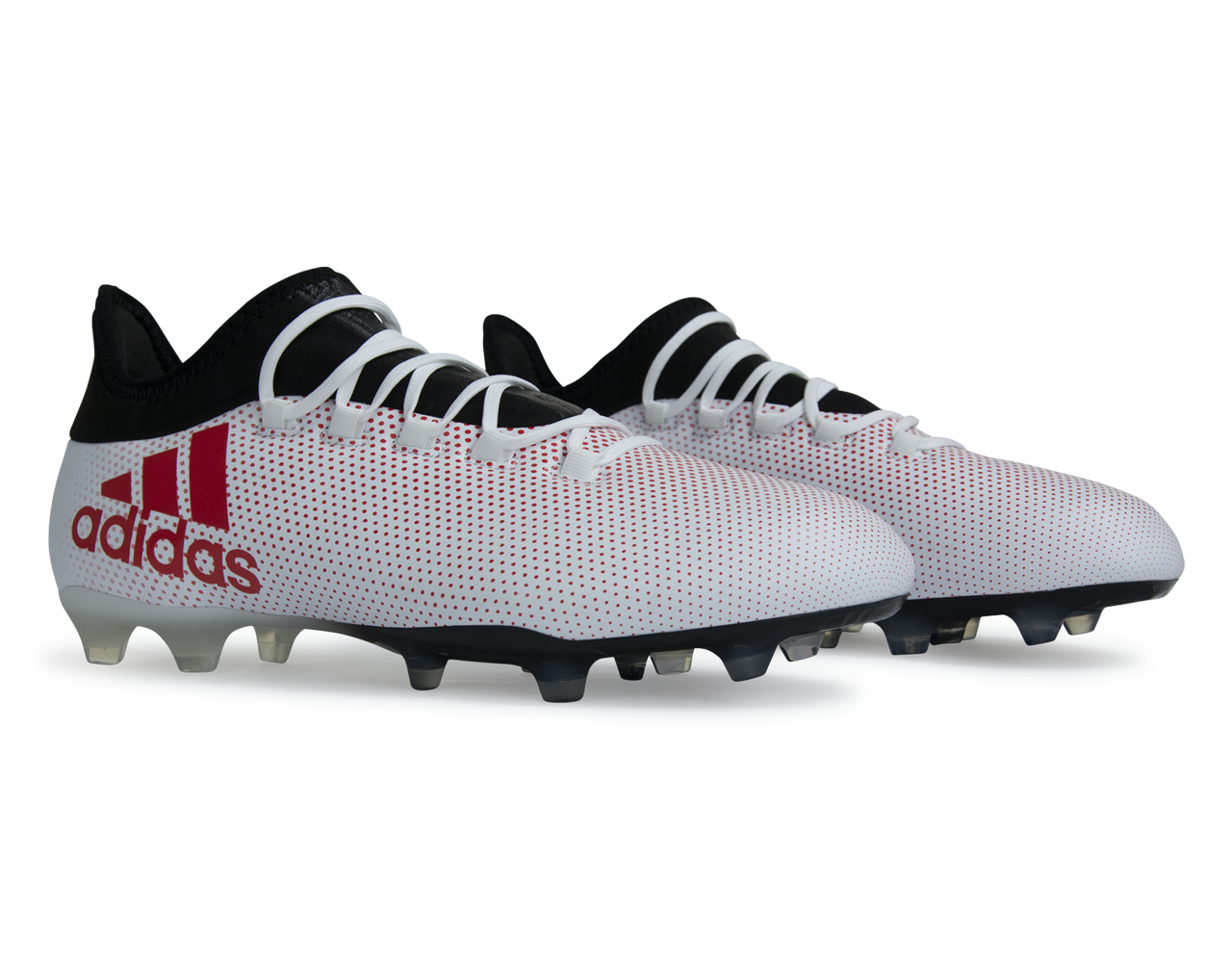adidas Men s X 17.2 FG White Real Coral Core Black 8